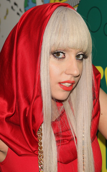 lady gaga horns on face. Gaga vanish off the face